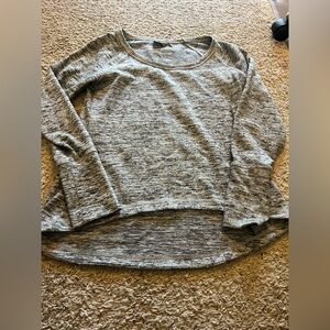 Athleta gray pullover top